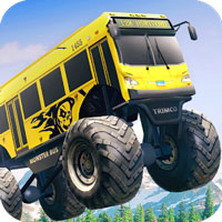 نسخه جدید و آخر Crazy Monster Bus Stunt Race  برای اندروید